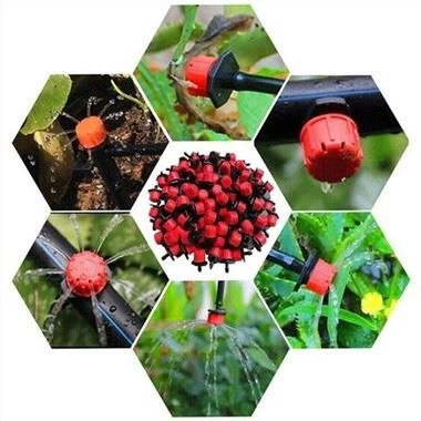 Nastaviteľné žiariče kvapkovej závlahy